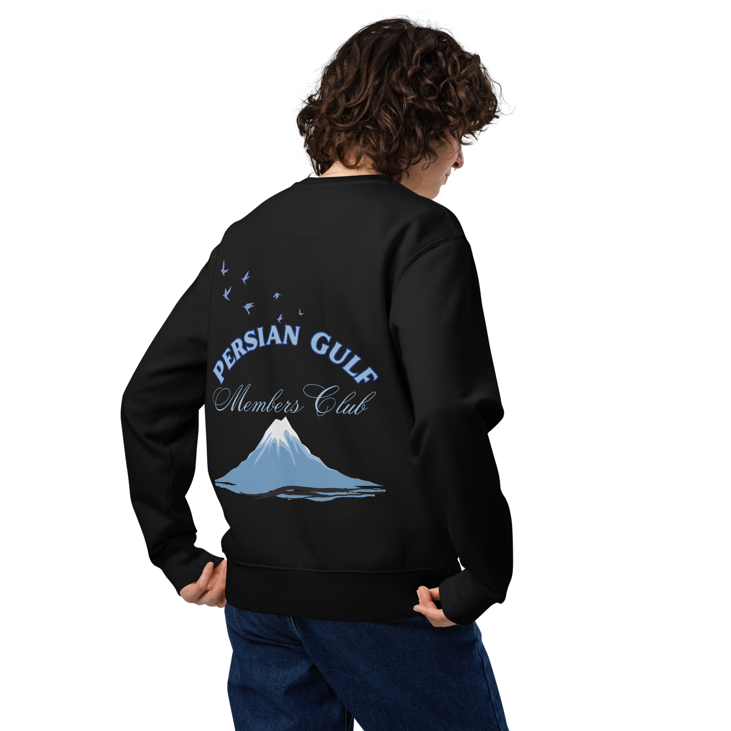 Unisex Öko-Sweatshirt - Berg Damavand