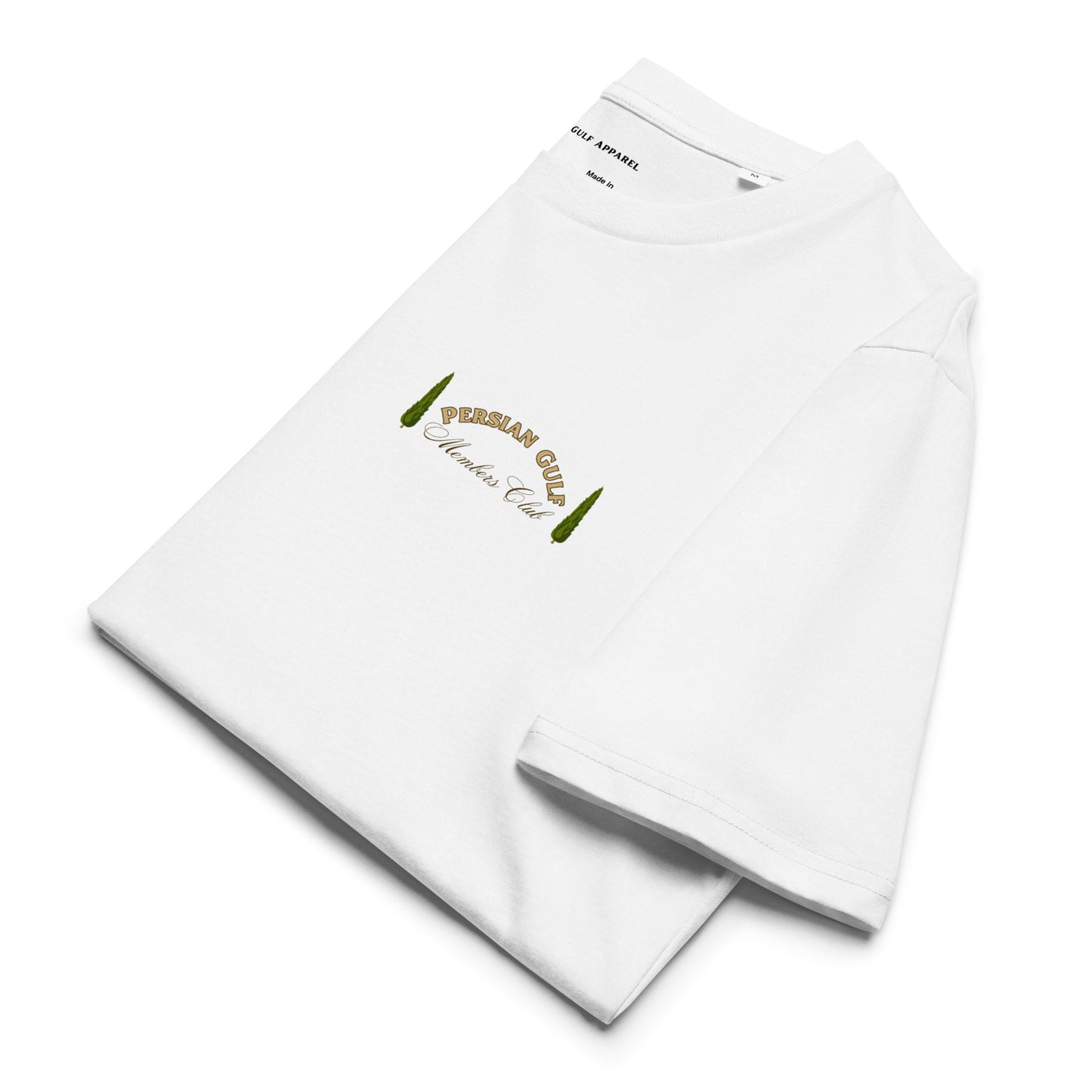 Unisex Organic Cotton T-shirt - Lion Cypress Emblem©